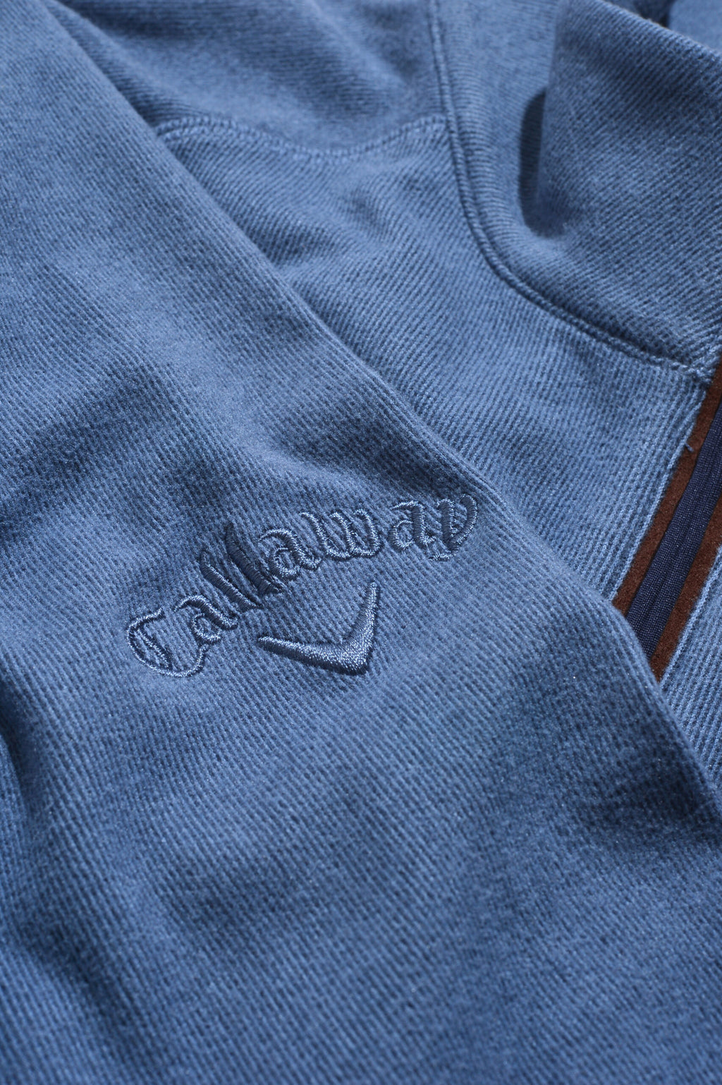 Callaway Brushed Rib 1/4 Zip Pullover