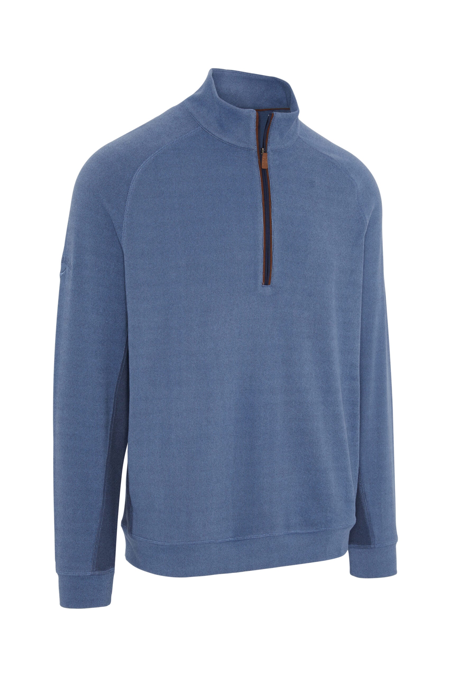 Callaway Brushed Rib 1/4 Zip Pullover