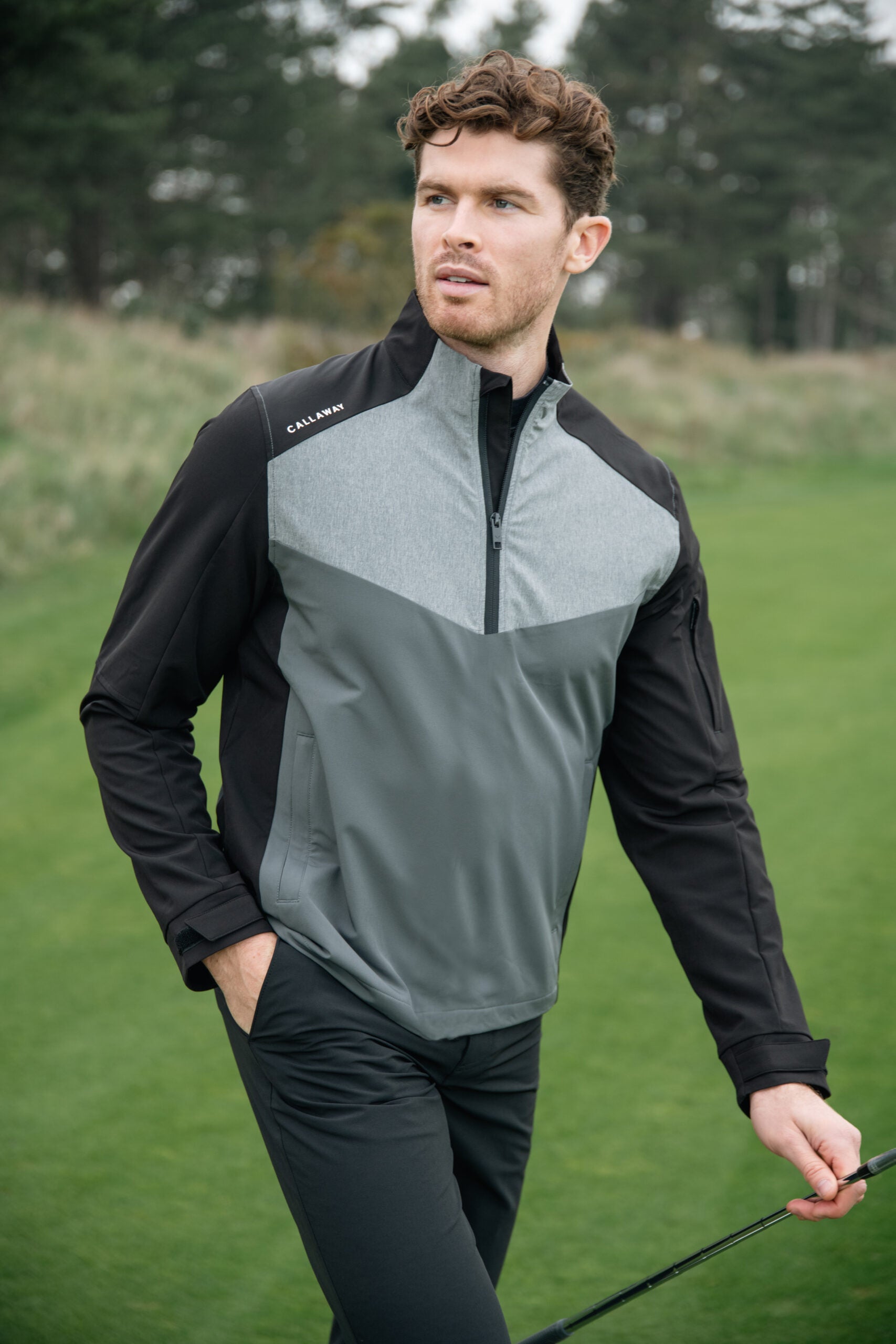 Callaway 1/2 Zip Wind Jacket