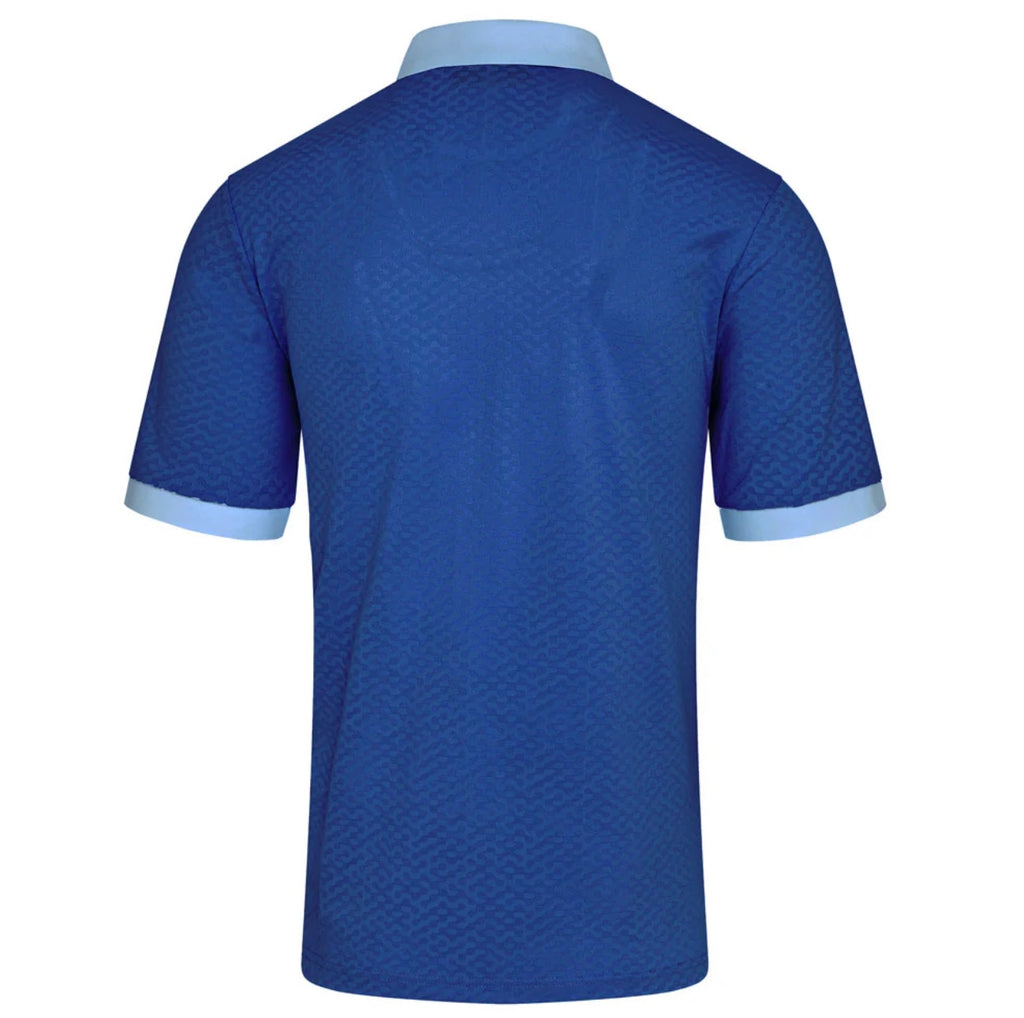 Island Green Jacquard Golf Polo Shirt