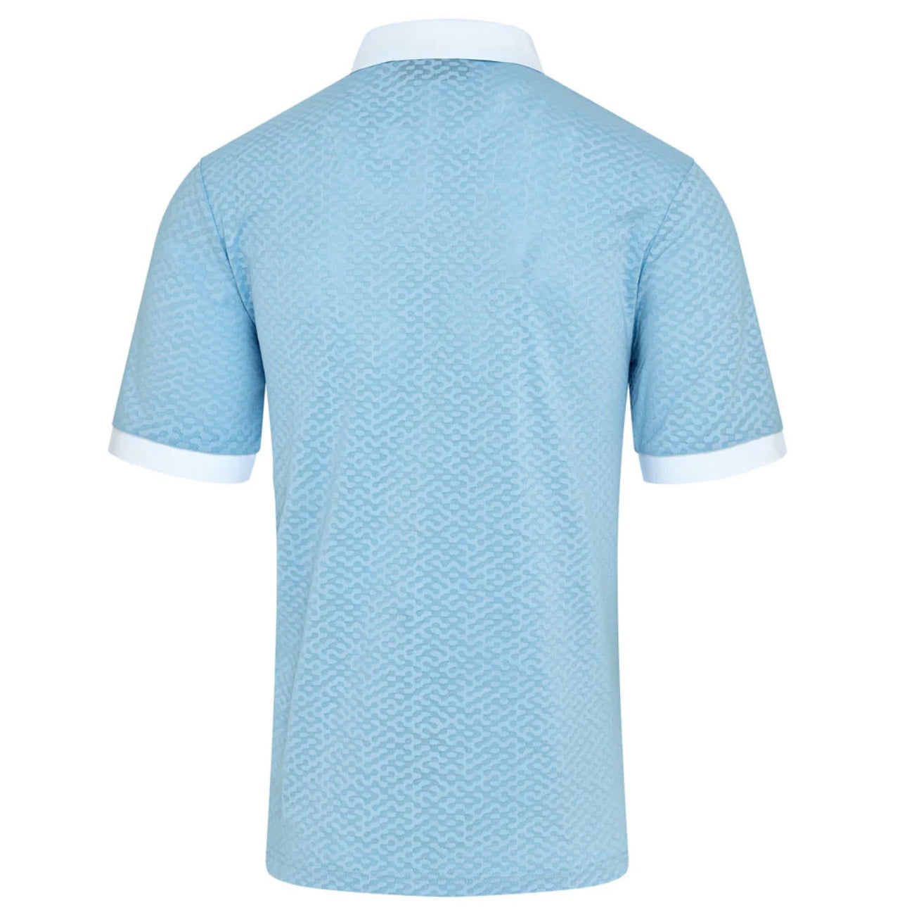 Island Green Jacquard Golf Polo Shirt