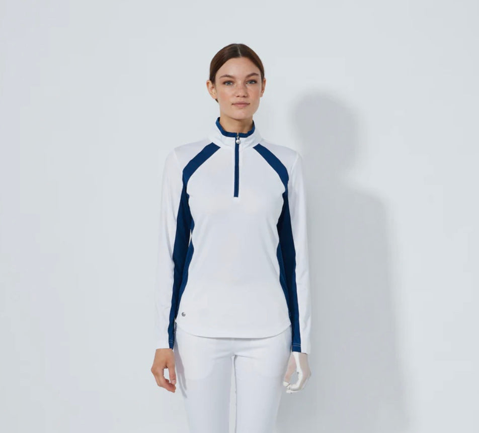 Daily Sports Panel Long Sleeve Half Neck
