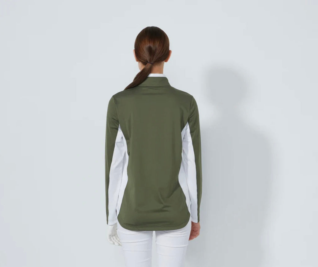 Daily Sports Panel Long Sleeve Half Neck