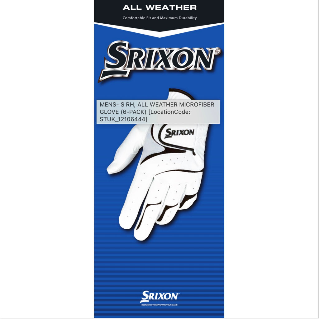 Srixon All Weather MICROFIBER Glove