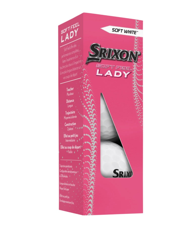 Srixon Soft Feel Lady Golf Balls (12)