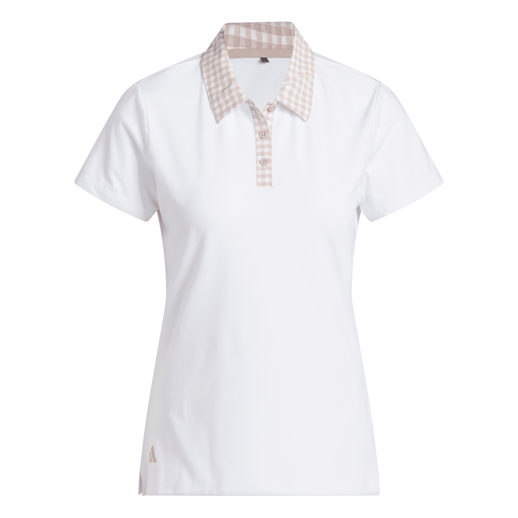 Adidas (W) White / Cheque Polo