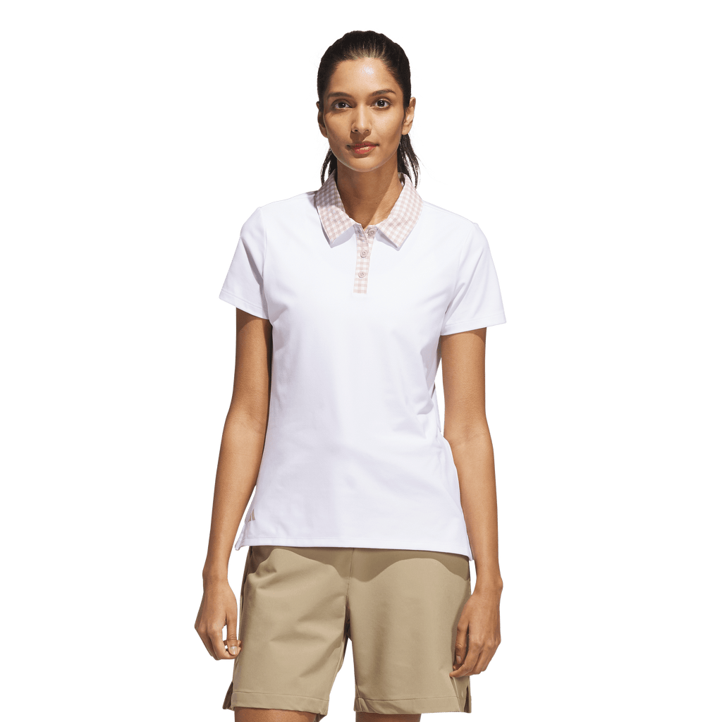 Adidas (W) White / Cheque Polo