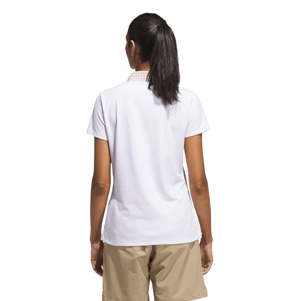 Adidas (W) White / Cheque Polo