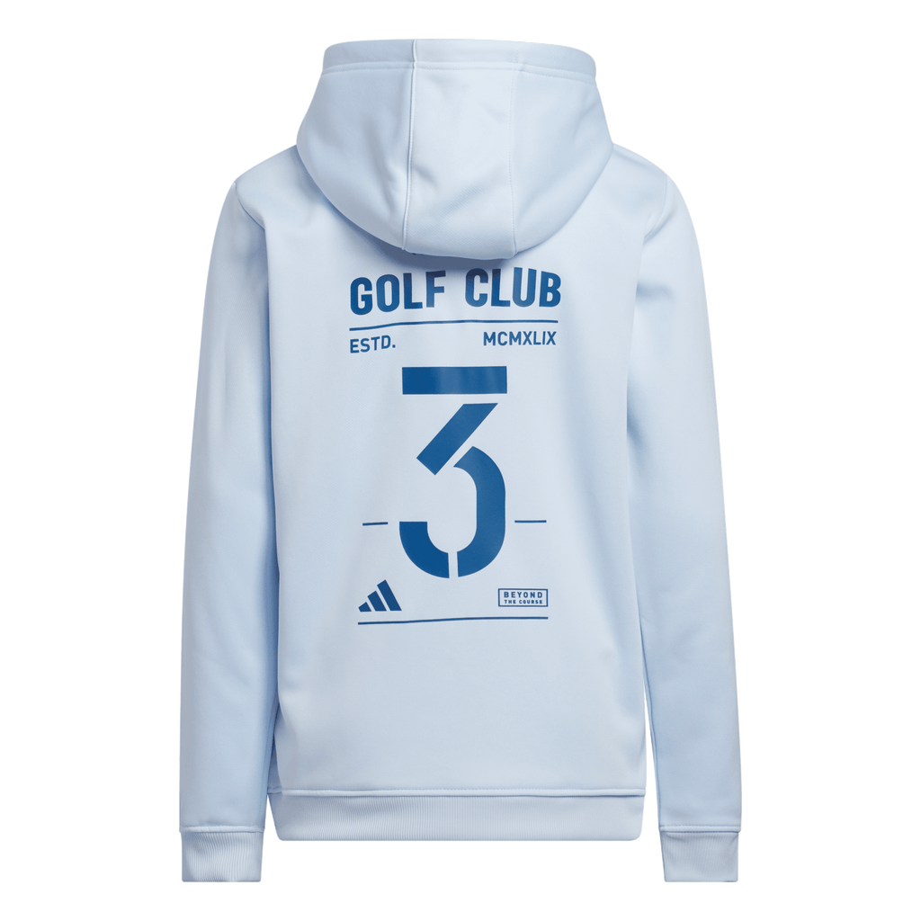 Adidas (UNISX) Light Blue Casual Hoodie