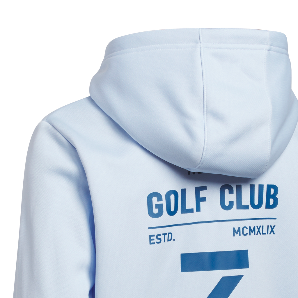Adidas (UNISX) Light Blue Casual Hoodie