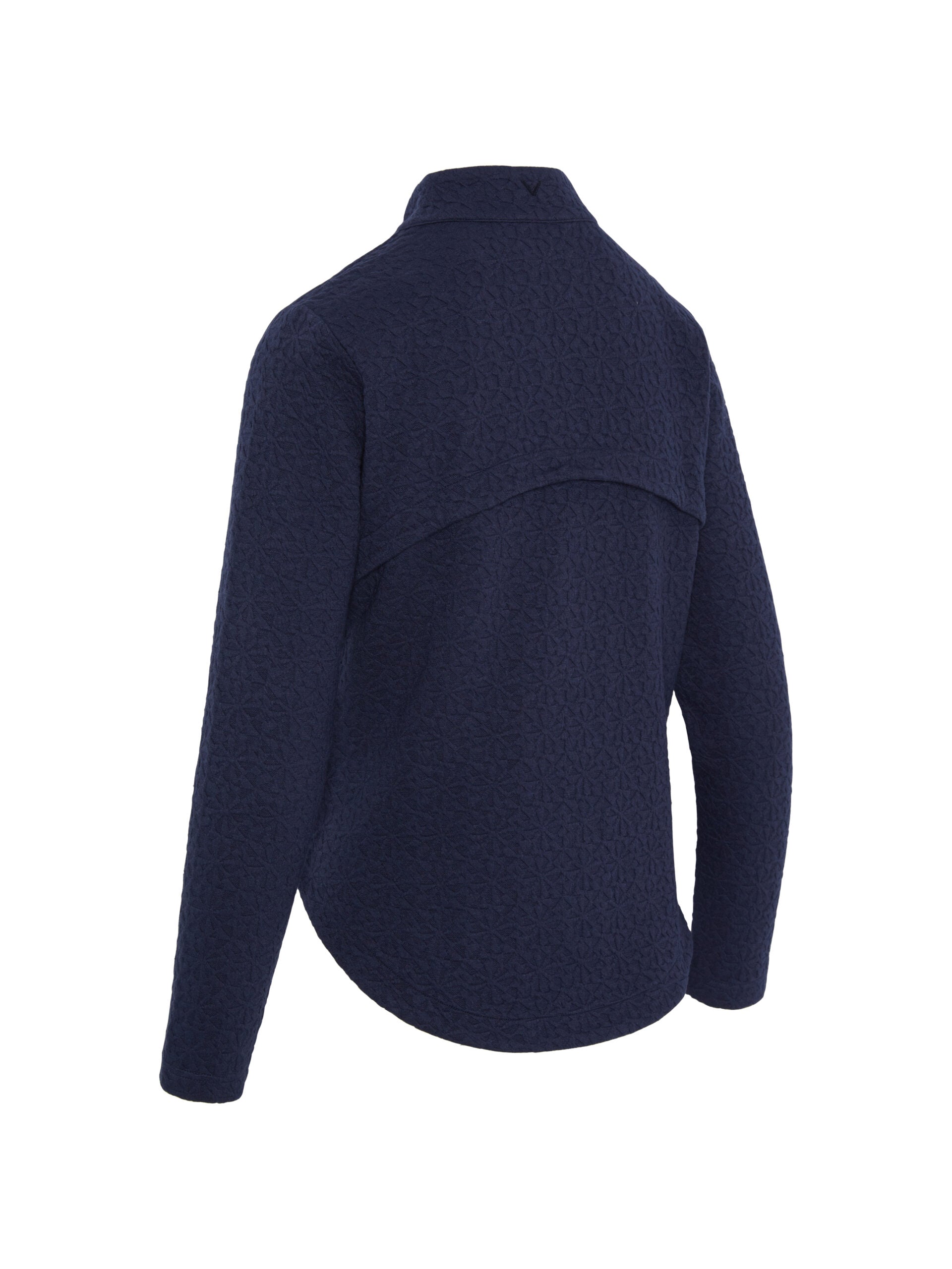 Callaway Ladies 1/2 Zip Quilted Knit Pullover