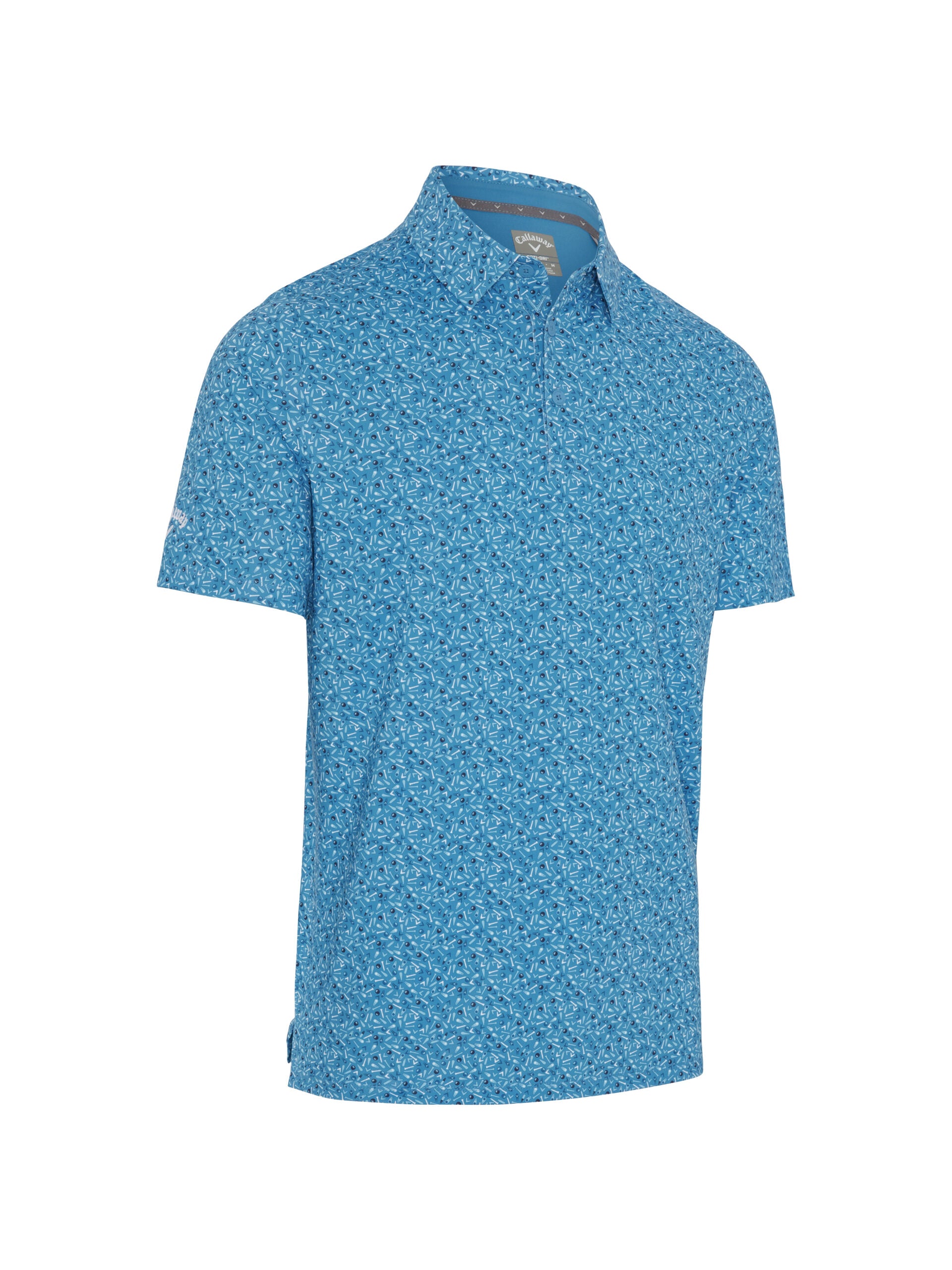Callaway Novelty Confetti Print Polo