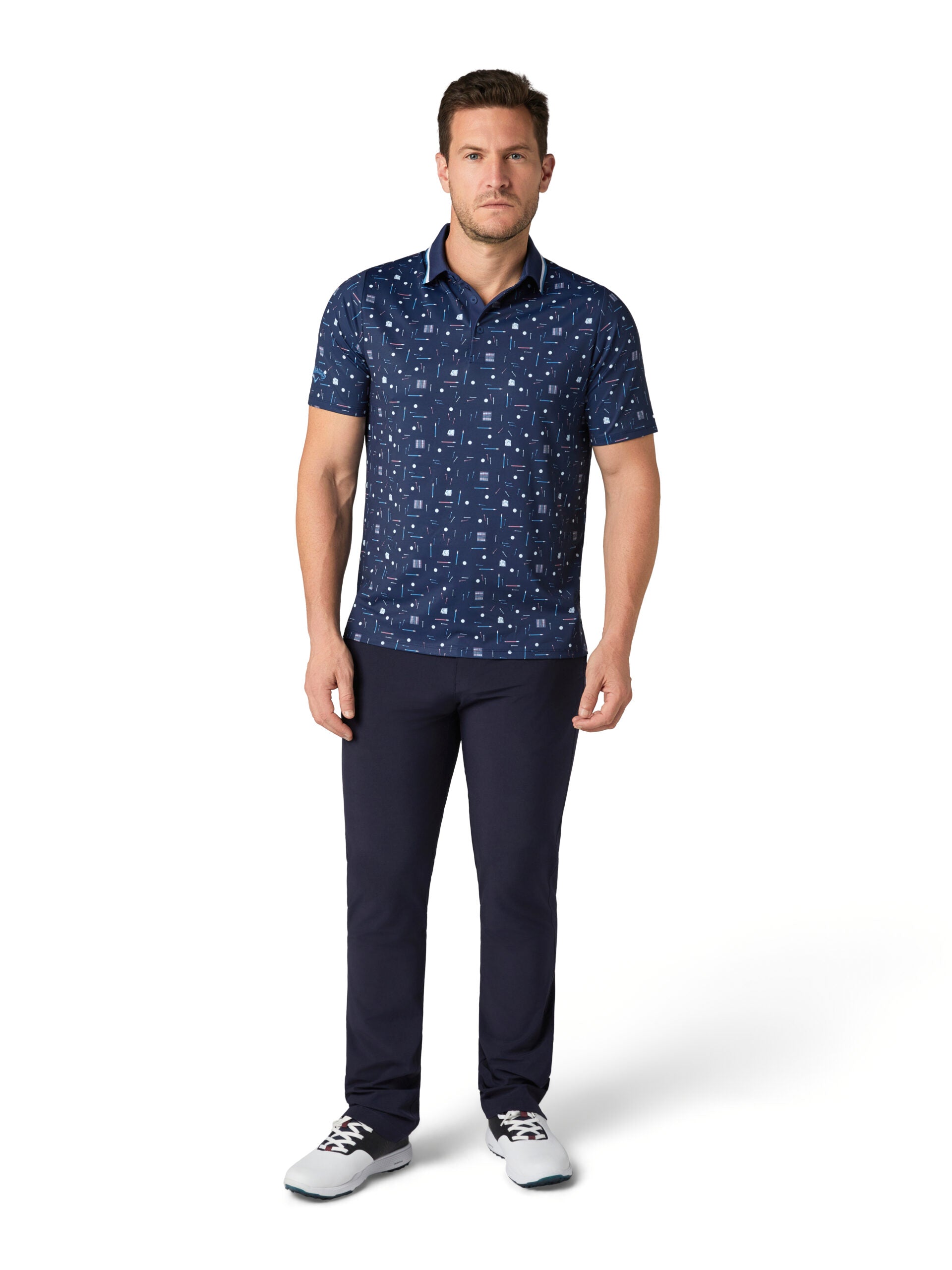 Callaway Golf Collection Print Polo