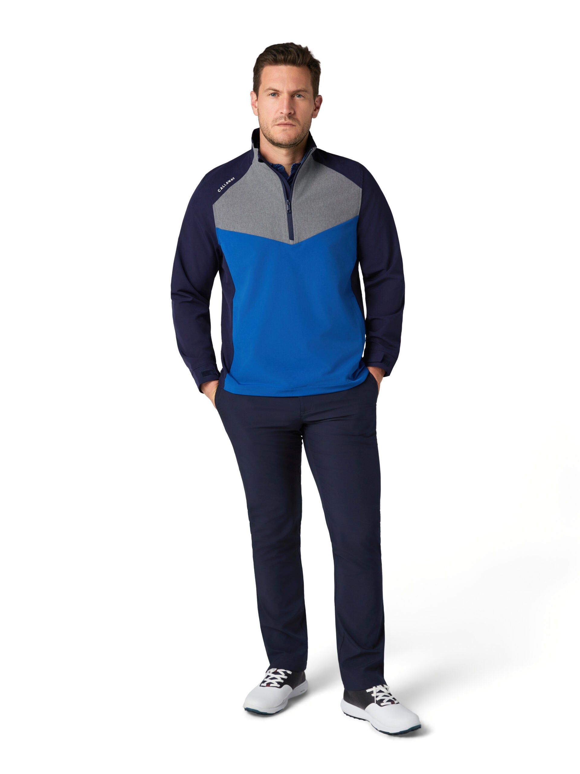 Callaway 1/2 Zip Wind Jacket